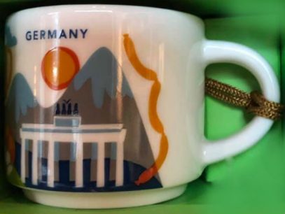 Starbucks You Are Here Ornament Germany mug