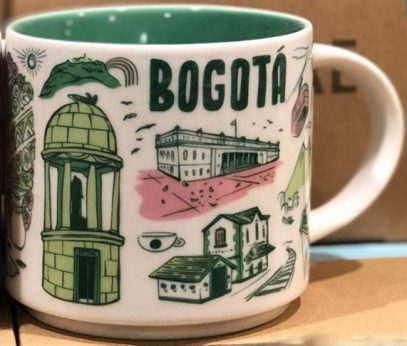 Starbucks Been There Bogota mug