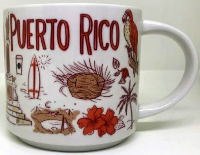 Starbucks Been There Puerto Rico mug