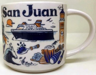 Starbucks Been There San Juan mug