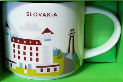 Starbucks You Are Here Slovakia mug
