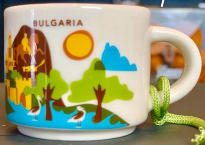 Starbucks You Are Here Ornament Bulgaria mug