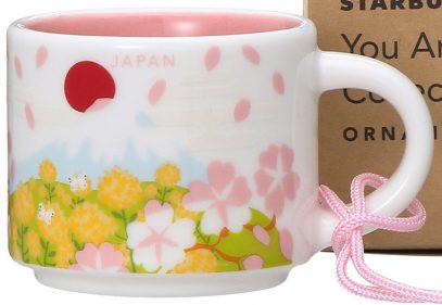 Starbucks You Are Here Ornament Japan 3 Spring Edition mug