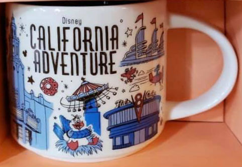New Disneyland and Disney California Adventure Ceramic Starbucks