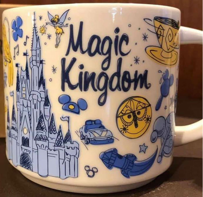 disney main street magic kingdom parks mug cup collectible rare