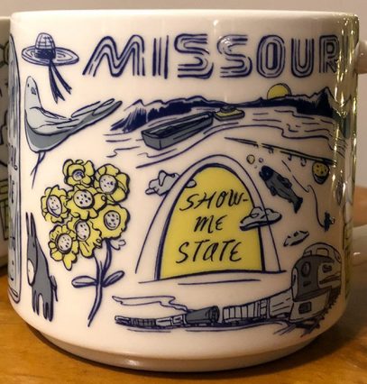 Starbucks Been There Missouri 2 mug