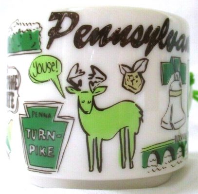 Starbucks Been There Ornament Pennsylvania 2 mug