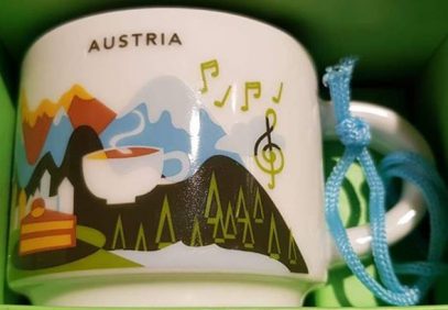 Starbucks You Are Here Ornament Austria mug