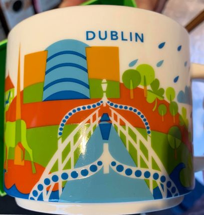 Starbucks You Are Here Dublin mug