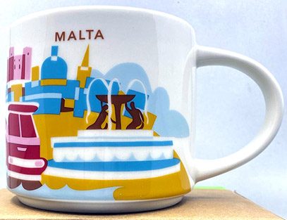 Starbucks You Are Here Malta mug