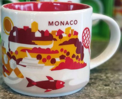 Starbucks You Are Here Monaco mug