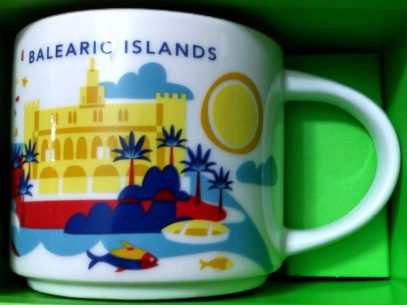 Starbucks You Are Here Balearic Islands mug