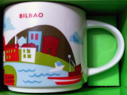 Starbucks You Are Here Bilbao mug