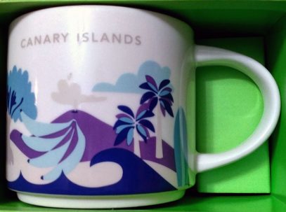 Starbucks You Are Here Canary Islands mug