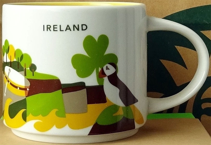 Starbucks Tazza You Are Here Collection Belfast | Souvenir Con Punti Di Riferimento | Regalo Ideale