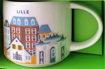 Starbucks You Are Here Lille mug