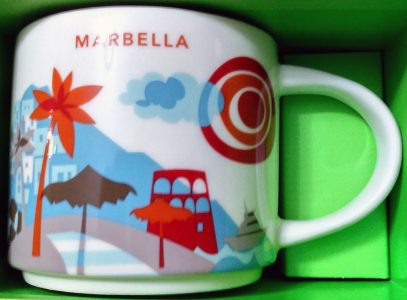 Starbucks You Are Here Marbella mug