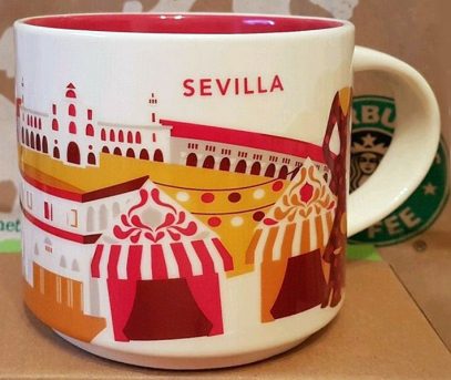 Starbucks You Are Here Sevilla mug