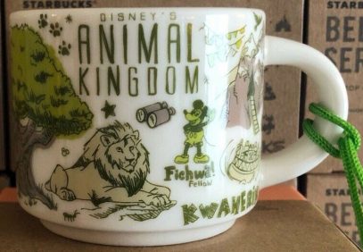 Starbucks Been There Ornament Disney Animal Kingdom mug