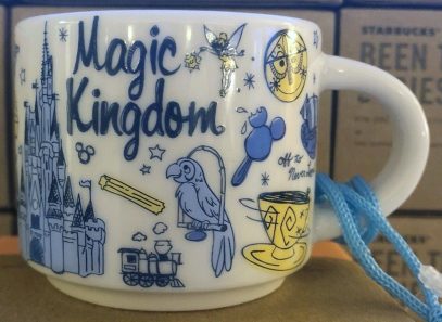 Starbucks Been There Ornament Disney Magic Kingdom mug