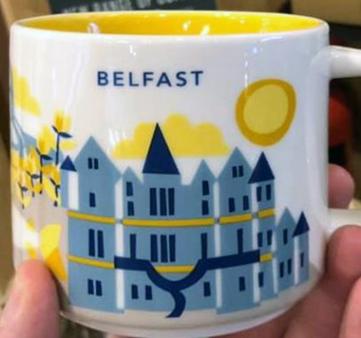 Starbucks You Are Here Belfast mug