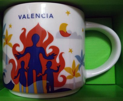 Starbucks You Are Here Valencia mug