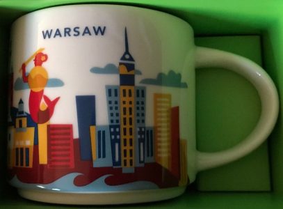 Starbucks You Are Here Warsaw mug