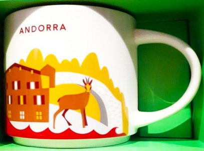 Starbucks You Are Here Andorra mug