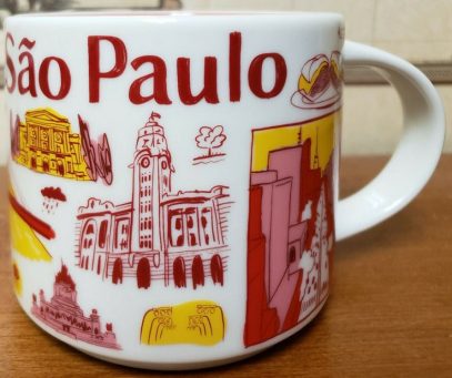 Starbucks Been There São Paulo mug