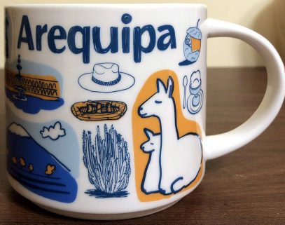 Starbucks Been There Arequipa mug