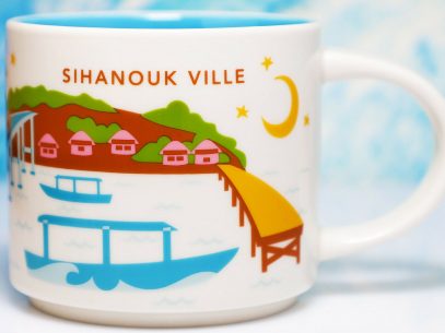 Starbucks You Are Here Sihanoukville mug