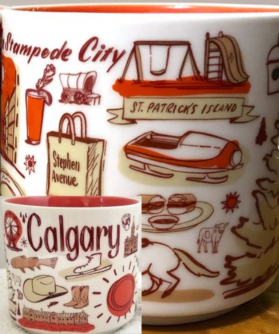 Starbucks Been There Calgary 2 mug