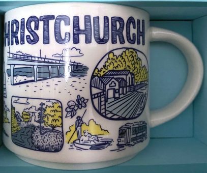 Starbucks Been There Christchurch mug