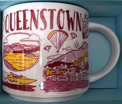 Starbucks Been There Queenstown mug