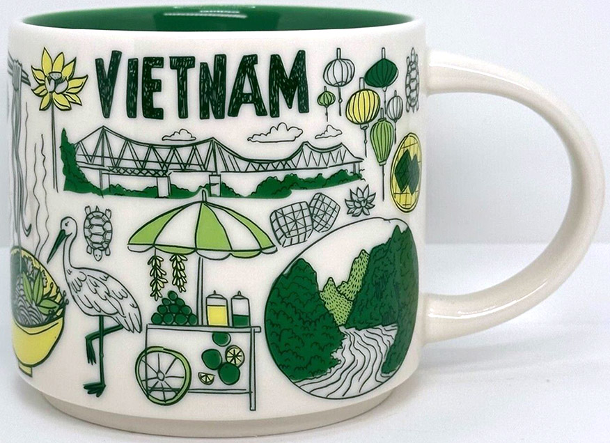 Starbucks Been There Vietnam mug
