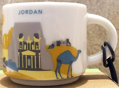 Starbucks You Are Here Ornament Jordan mug
