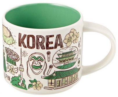 Starbucks Been There Korea mug