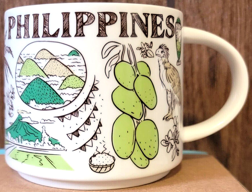 2017 STARBUCKS PHILIPPINES 14 OZ MUG You Are Here Collection GLOBAL ICON  new