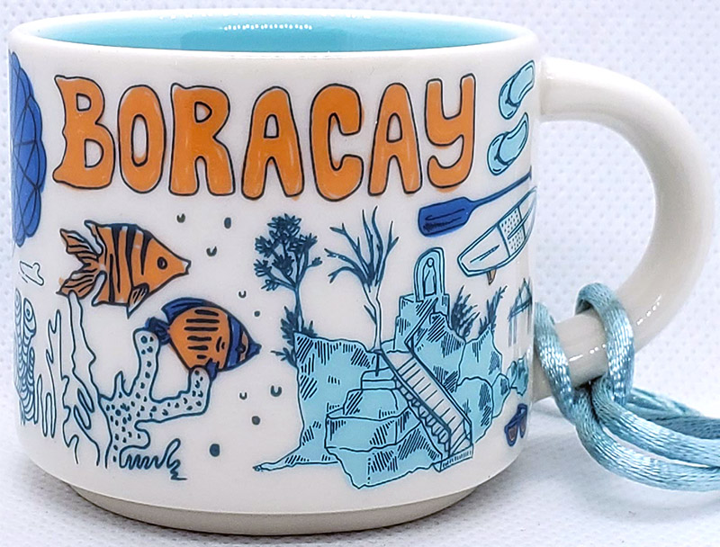 Starbucks Been There Ornament Boracay mug