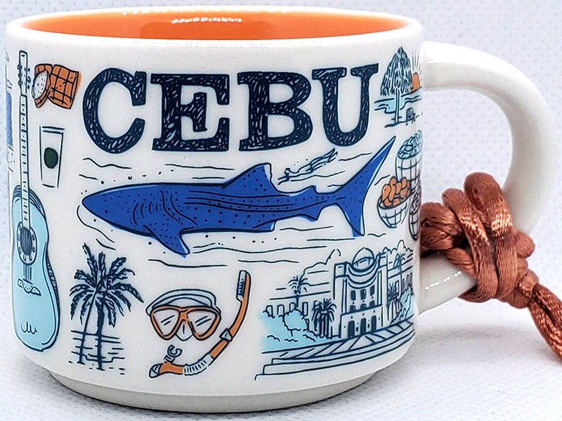 Starbucks Been There Ornament Cebu mug