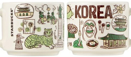 Been There – Korea – Starbucks Mugs