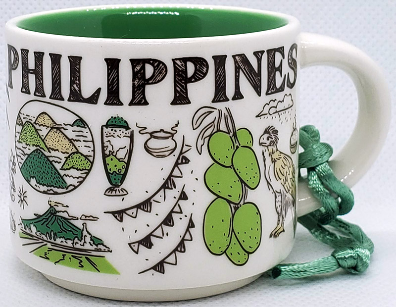 Starbucks Been There Ornament Philippines mug