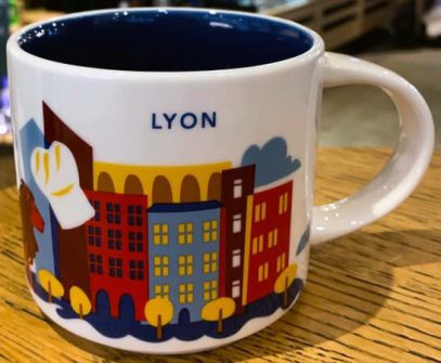 Starbucks You Are Here Lyon mug