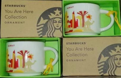 Starbucks You Are Here Ornament Kuwait mug