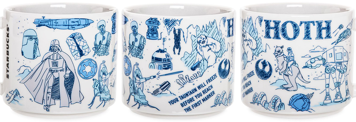 Starbucks Strikes Back! The Star Wars You Are Here Mugs Have Returned!