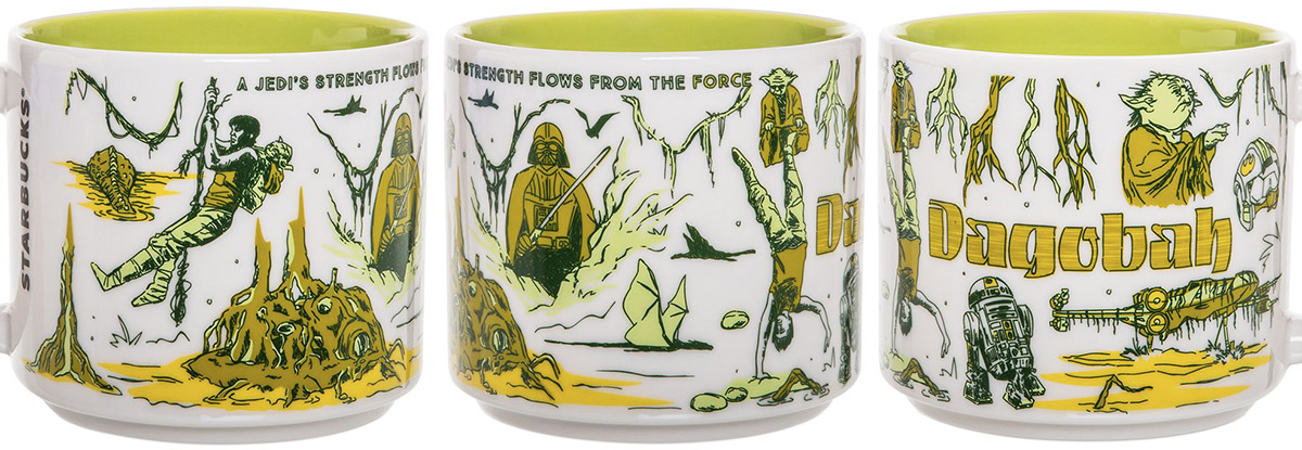 Starbucks Strikes Back! The Star Wars You Are Here Mugs Have Returned!