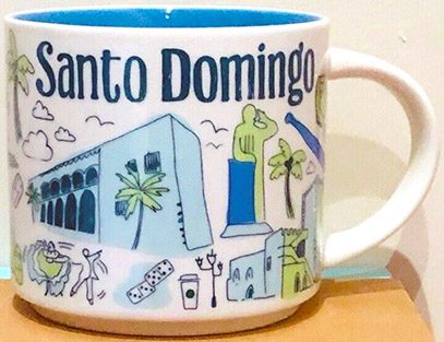 Starbucks Been There Santo Domingo mug