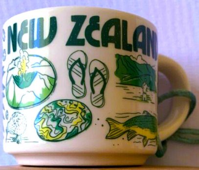 Starbucks Been There Ornament New Zealand mug