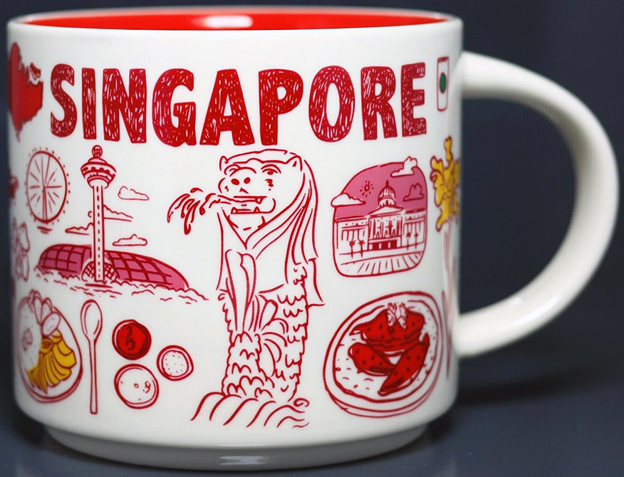 Starbucks Been There Singapore mug