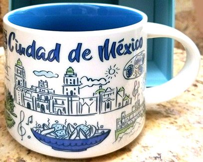 Starbucks Been There Ciudad de Mexico mug